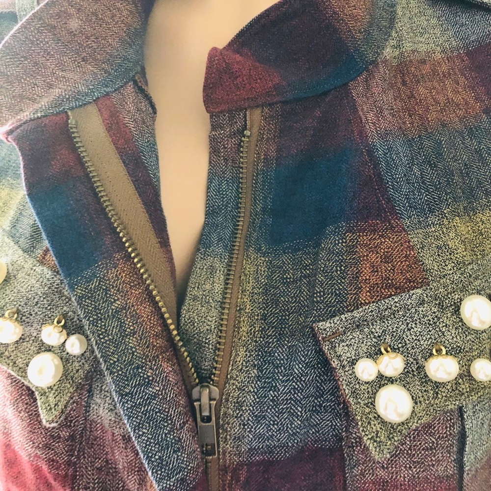 Cabi Fall Collection Collage Jacket - image 5